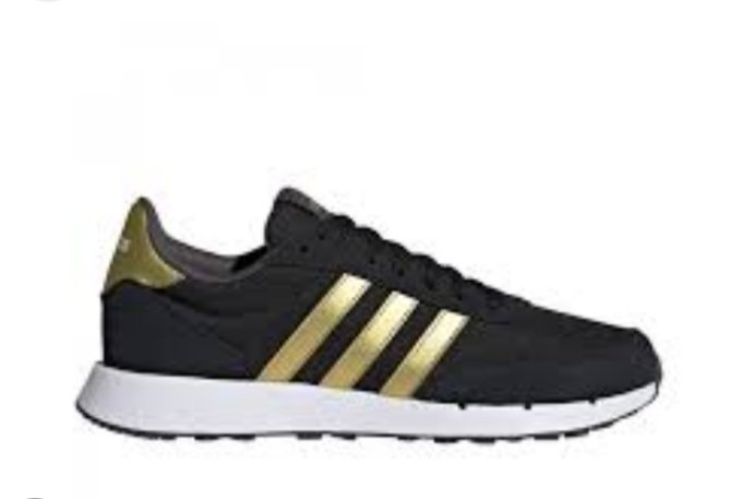 Zapatilla Adidas Run 60s 2.0 Negro Oro